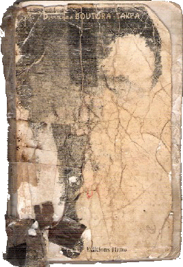 Etat de la couverture du roman à la bibliothèque de Mango